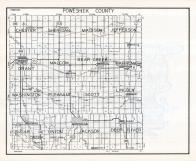 Poweshiek County Map, Iowa State Atlas 1930c